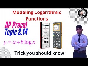 AP Precalculus | Topic 2.14 | Master Logarithmic Function Context & Data Modeling Explained!