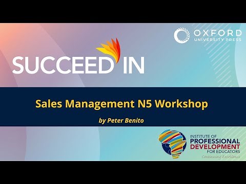 Sales Management N5 Workshop
