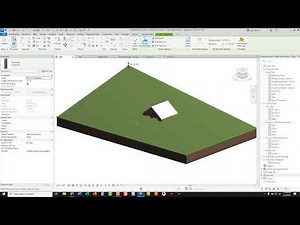 Revit - Toposolid: Hill, Pond, and Voids