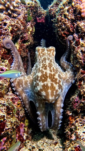 Can an Octopus Escape Through a Tiny Hole? #2026 #DeepSea #SeaCreatures #Viral #octopus