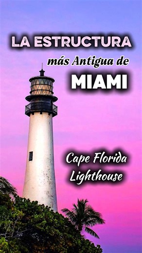 Tour with Liesner on Instagram: "“Rising from the sands of Key Biscayne, the Cape Florida Lighthouse has stood watch since 1825—Miami-Dade’s oldest surviving structure, still rooted in its original place. Through wars, shipwrecks, and centuries of change, its beam has endured, casting light on a shoreline rich with untold stories and resilient legacy.” #tourguide #usa #travel #explore #daytrip #tourguidelife #explorepage #miami #miamidade #history #historyofarchitecture #discover #thingstodo #pl