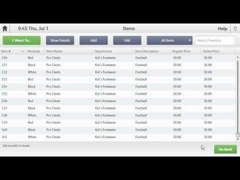 Managing Your Inventory with QuickBooks Point of Sale v10