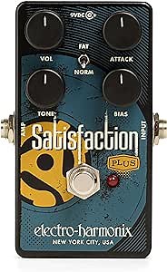 Electro-Harmonix Satisfaction Plus Fuzz Pedal