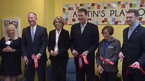 Penguins Charity Night on AT&T SportsNet is THIS Saturday! When you purchase a duffel bag this year you are helping Pittsburgh Penguins Foundation & Mario Lemieux Foundation and their many initiatives throughout our community. One in particular is Austin's Playrooms, created by the Lemieux Foundation to provide safe and comfortable spaces for kids during hospital stays. | SportsNet Pittsburgh