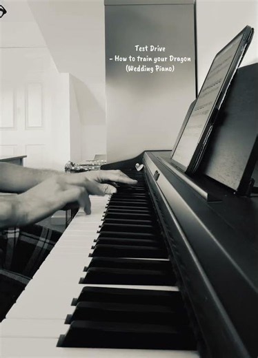 Test Drive - How to train your Dragon (wedding piano cover)