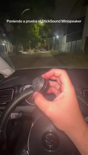 Testing the StickSound Minispeaker