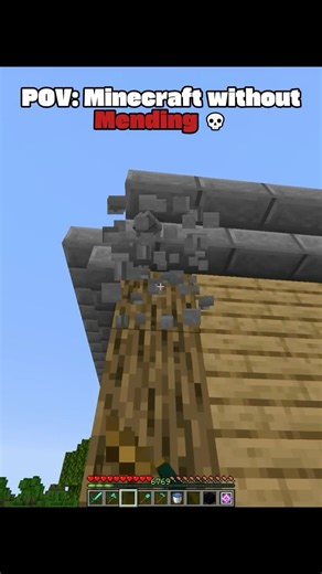 Minecraft Without Mending 😂😭