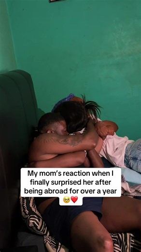 Surprising my mom after being abroad for over a year