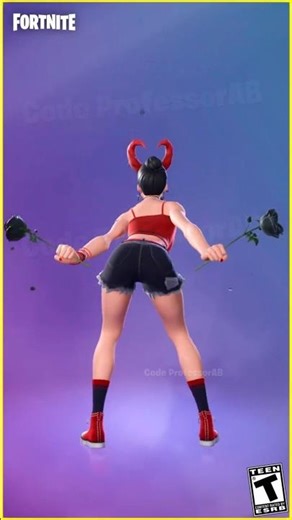 Fortnite Rose Step Emote With Surf Witch Skin Thicc 🍑😜