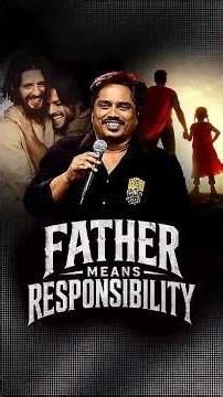 "Father Means Responsibility" Message by Bro.D.Jestin #godrichness #promisechannel #grace