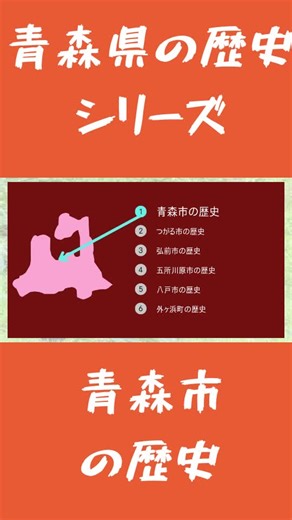 青森市の歴史#青森県 #青森県民 #日本史
