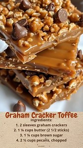 628K views · 896 reactions | Graham Cracker Toffee | Cakecrafted Recipes | Facebook