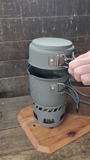 Esbit-Kochset für Trockenbrennstoff und Spiritus #trekking #camping #outdoor