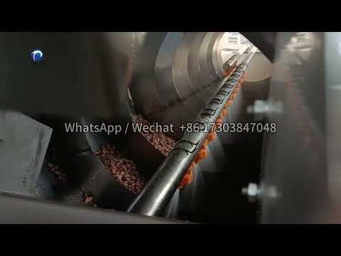 Drum Cashew Nuts Cleaning Machine | Peanut Washing Machine