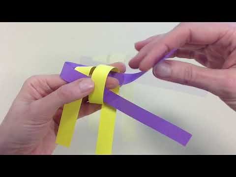 Make your own woven fish