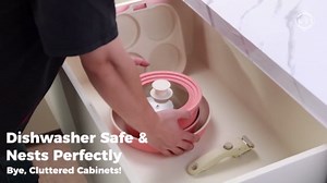 Ceramic Pots and Pans Set Non Stick Green, 7 Pcs Nonstick Cookware Set with Detachable Handle RV Camping Induction Kitchen Cookware Set Non Stick, PFAS PFOA & PTFE Free