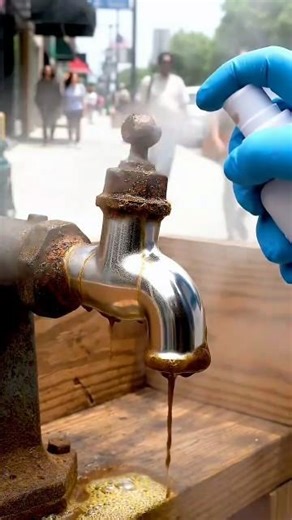 Rust gone instantly 😱 #shorts #shortsfeed #satisfying #restoration #asmr