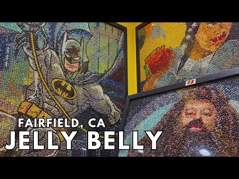 Inside the Jelly Belly Candy Factory in Fairfield California