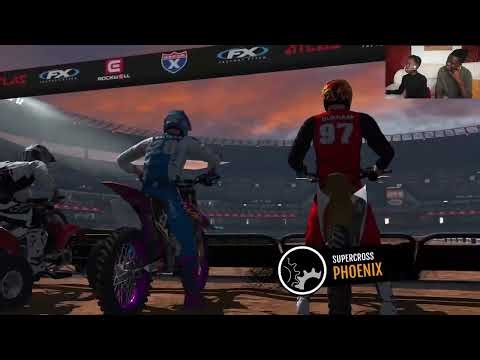 MX vs ATV Supercross Encore! - Gameplay Multiplayer (split screen).