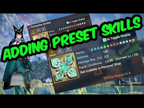 [PSO2:NGS] Preparing my Fixas!