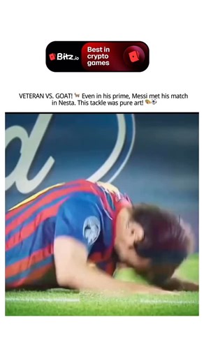 Tnl Mad3 on Instagram: "This iconic clip captures a defensive masterclass during a UEFA Champions League clash between FC Barcelona and AC Milan. It focuses on the legendary battle between a prime Lionel Messi and the veteran Alessandro Nesta, highlighting the intense physicality and tactical precision required to stop one of the greatest attackers in history. The footage centers on a crucial moment in the penalty box where Messi attempts to dribble past the experienced defender. With perfect ti