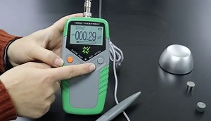 Permanent Magnet Gauss Meter Tesla Meter Gaussmeter with 1% Accuracy Surface DC Magnetic Field Testerh Accuracy Analog Soil penetrometer LCD Display TD8620-1