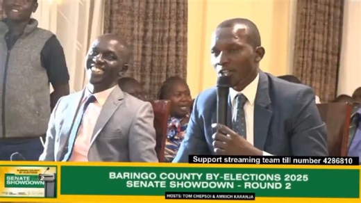 An aspirant in the upcoming Baringo by-election clashed with his opponent during a recent debate, accusing the rival of ferrying goons to heckle him when delivering his arguments. | Channel 7 News
