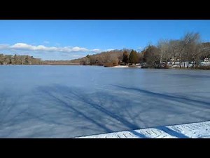 Long Island NY Views is live! Yaphank Lake January 2025
