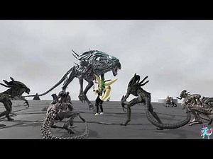 Xenomorphs gets their cheeks clapped (full version)