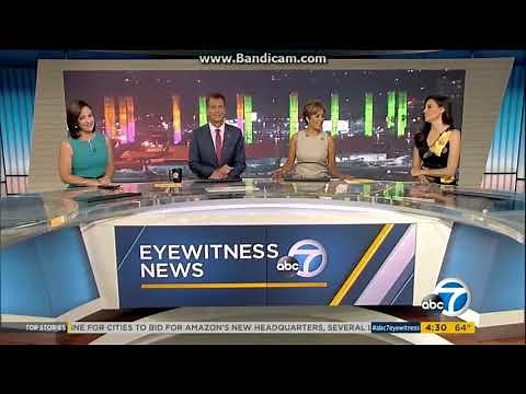 KABC ABC 7 Eyewitness News this Morning at 4:30am open October 19, 2017