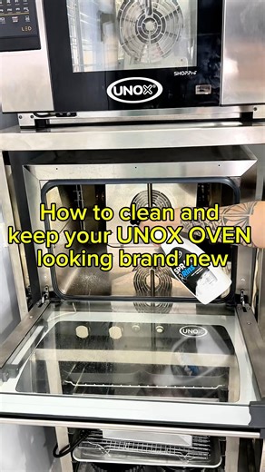 31K views · 329 reactions | How to clean UNOX OVEN Check the comment section para sa link ng Spray and rinse. | ChefJhordan | Facebook