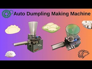 Automatic Dumpling Making Machine for Gyoza Momo Samosa Pierogi Mandu Empanada Patty