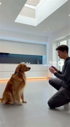 Golden Retriever Outsmarts Trainer in Obedience Class #dogtricks #smartdog