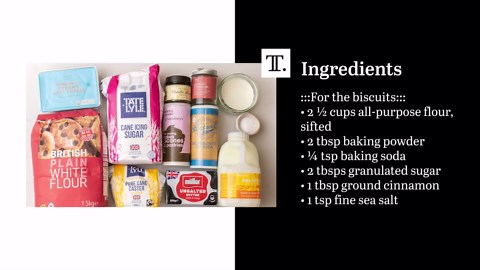 Easy flaky cinnamon biscuits recipe