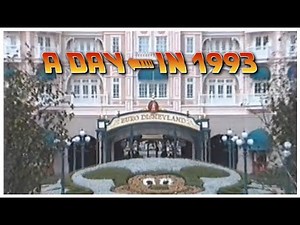 A Day in EuroDisney in 1993 | Disneyland Paris 30 Years Ago