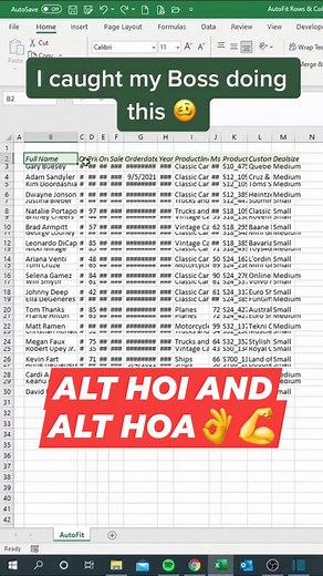 ALT HOI AND ALT HOA 📌EXCEL TRICKS/TIPS YOU MUST KNOW❗ #Excel #exceltips #exceltricks #freetutorial #freetutoring #tutorial #tutorialvideo #tutoring #tutor #freelance #FREE #facebookreels #facebookreelsearnmoney #facebookreelsviral #facebookreelsveiwsincrease #facebookreelsvideo #facebookreelssahod #facebookreelspolicyissues #facebookreelsoption #facebookreelsnewupdate #facebookreelsmonetizationrequirements #facebookreelsearnings #facebookreelsmonetization #facebookreelsbonuses #facebookreels202
