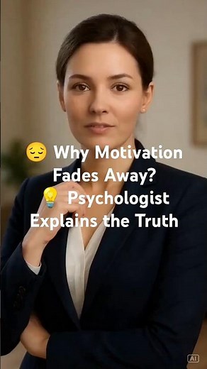 Why Motivation Drops? A Psychologist Explains What Really Happens in Your Mind | Motivation, Habits