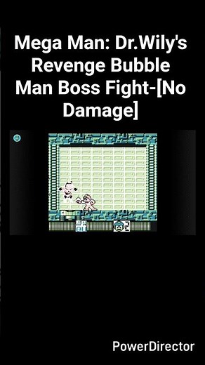 Mega Man: Dr.Wily's Revenge Bubble Man Boss Fight-[No Damage] #megaman #retrogaming