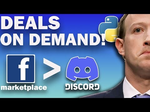 Web Scraping Facebook Marketplace deals to Discord with Python - Selenium and BS4
