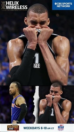Gio got "sports chills" watching the Spurs celebration compared to the Knicks: