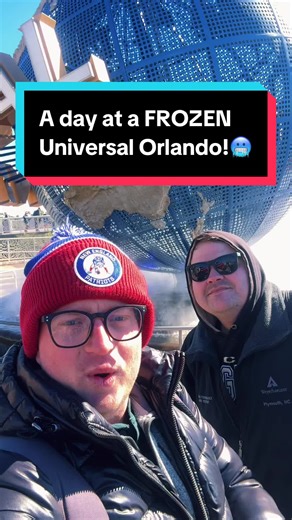 Un día helado en Universal Studios Orlando