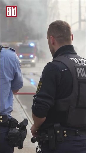 Heftige Gas-Explosion mitten in Dresden | #shorts