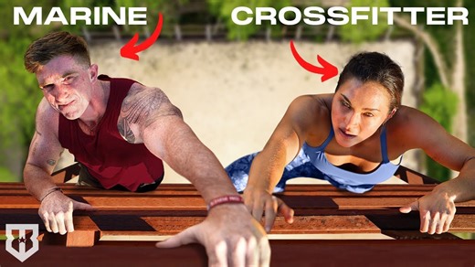 Marine vs Crossfit Athlete in Brutal Fitness Challenge