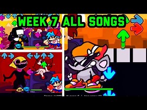 Week 7 FAKE LEAK SONGS - Ritz, Tankman, Lemon Demon - Friday Night Funkin’ Mods