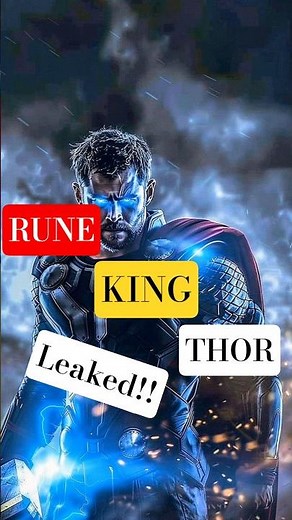 Marvel Just Revealed Rune King Thor in Avengers Doomsday!