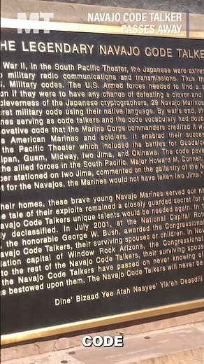 One of last Marine Corps World War II Navajo Code Talkers dies at 107