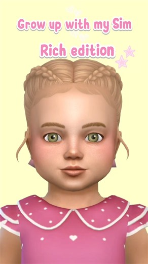 Grow my sim /Rich edition\\ 💕 #sims4 #cas #mods #challenge #симс4 #кас #caschallenge