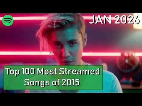 Top 100 Most Streamed Songs of 2015