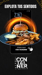 42 reactions |  ¿Hambre? Detente en Steel Container. Esto no es...