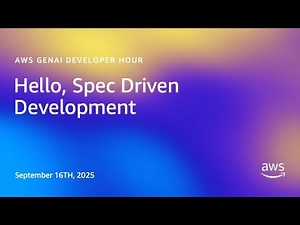 Hello, Spec Driven Development